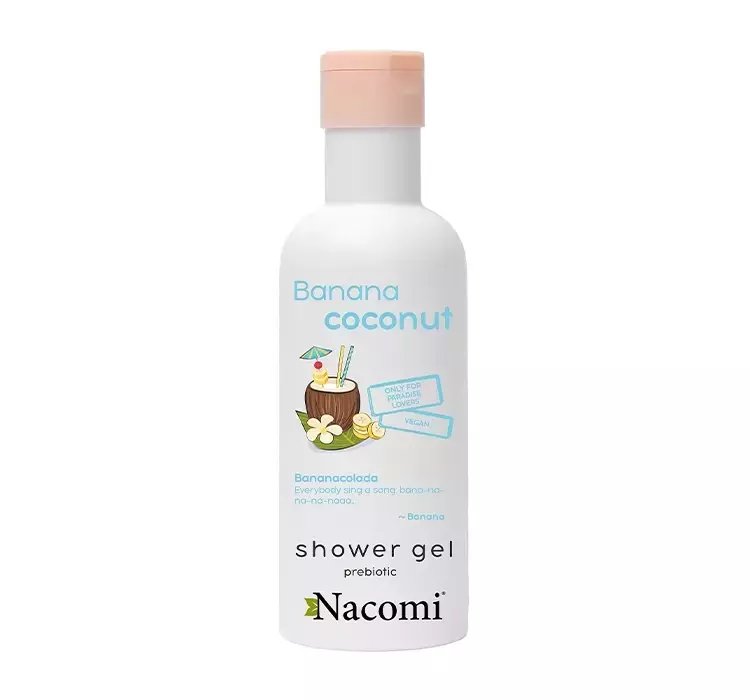 NACOMI BANANA COCONUT ŻEL POD PRYSZNIC 300ML