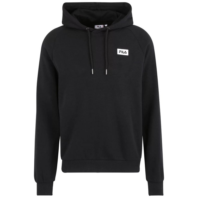 Fila Belfort Hoody FAM0080-80009, Męskie, Czarne, bluzy, bawełna, rozmiar: L