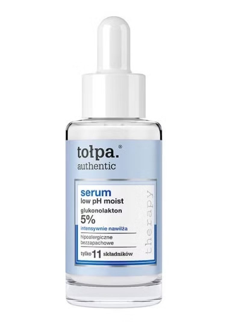 Tołpa Authentic Low pH Moist Silnie nawilżające serum do twarzy