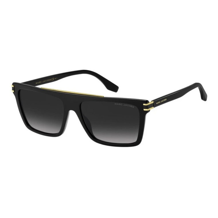 Okulary przeciwsłoneczne męskie, czarna rama Marc Jacobs