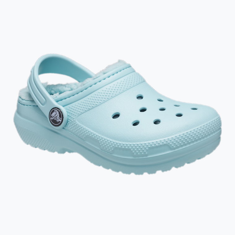 Klapki dziecięce Crocs Classic Lined pure water