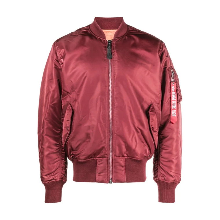 Klasyczna kurtka Ma-1 w kolorze Burgundy Alpha Industries