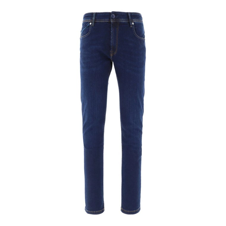 Spodnie Slim Fit z Denimu Re-Hash