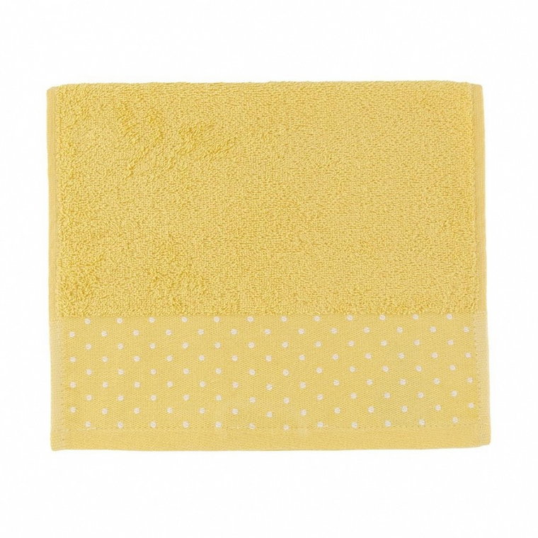 Ręcznik kropki lux 30x50 żółty kod: 80K-REC-KRO/97