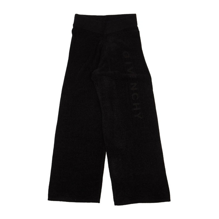 Czarne Spodnie ze Stylem/Modelem Givenchy