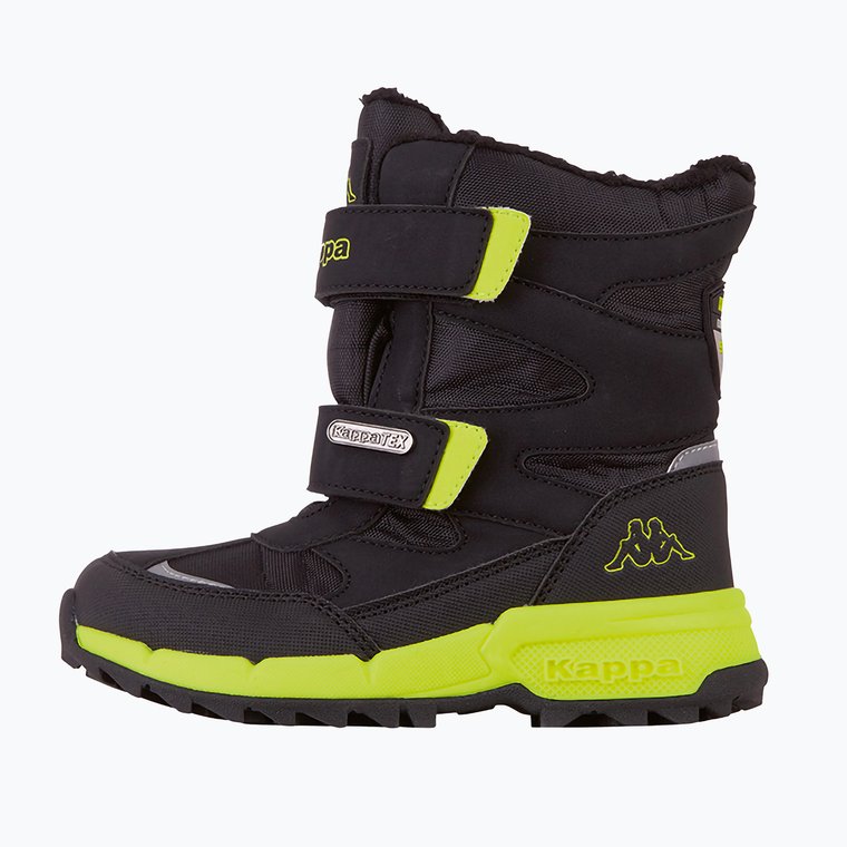 Śniegowce dziecięce Kappa Cekis Tex black/lime