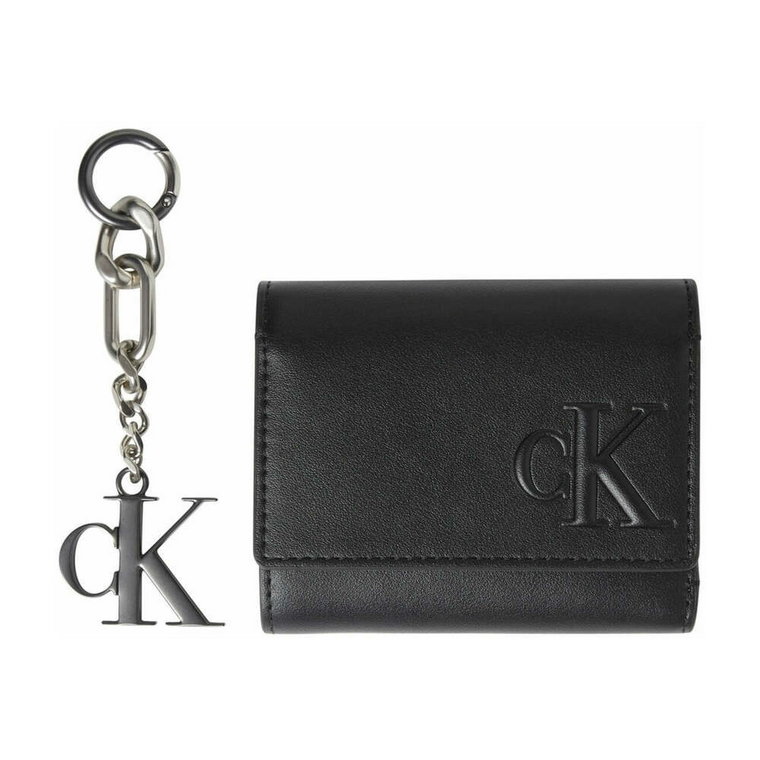 trifold hardware keyfob wallets Calvin Klein