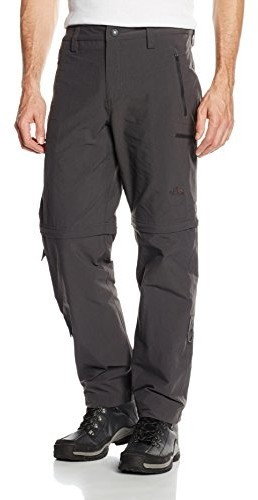 The North Face Exploration Convertible Pants Long Size Men, szary EU 46 (Long) 2022 Spodnie z odpinanymi nogawkami