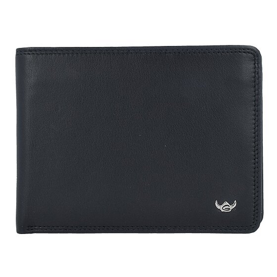 Golden Head Polo RFID Wallet Leather 12 cm black