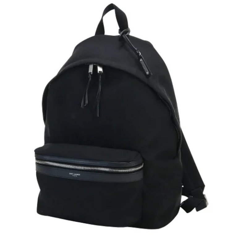 Pre-owned Canvas backpacks Saint Laurent Vintage