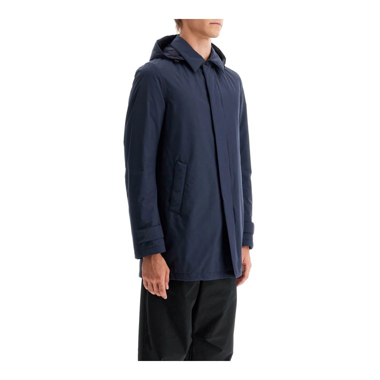 Wodoodporna Pikowana Kurtka Carcoat w Gore-Tex 2L Herno