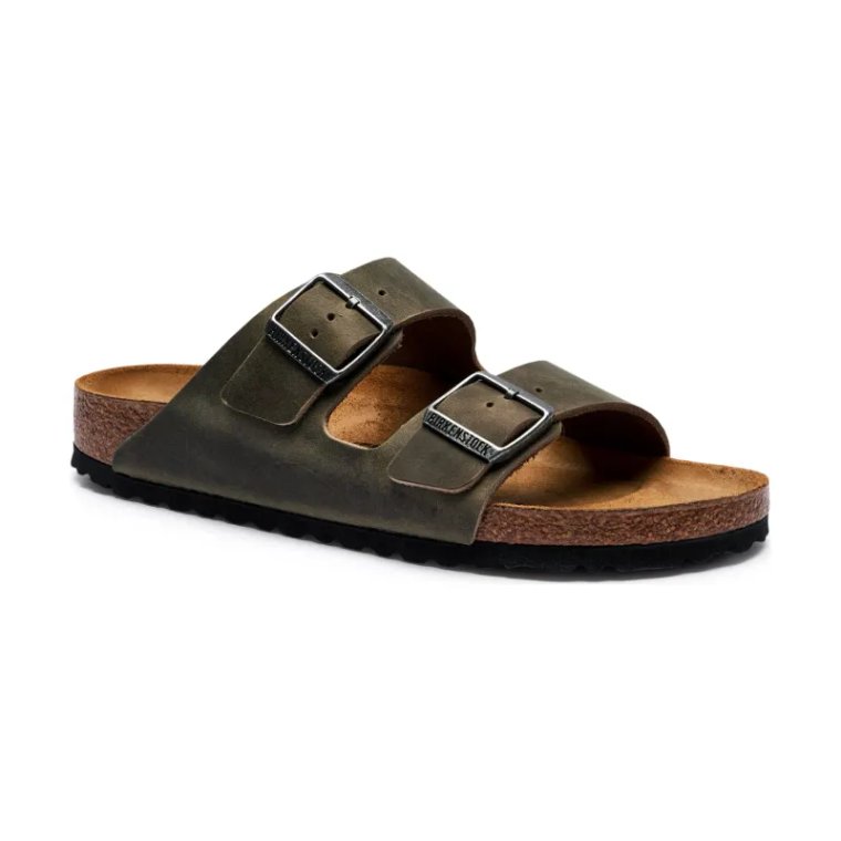 Birkenstock Skórzane klapki EVA