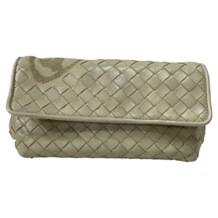 Pre-owned Leather clutches Bottega Veneta Vintage