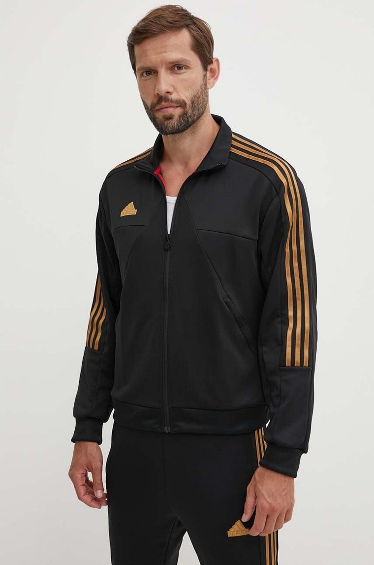 adidas bluza Tiro męska kolor czarny z aplikacją IW8866