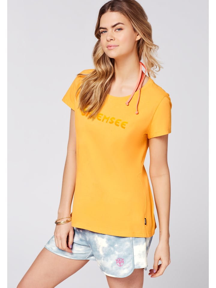 Chiemsee Koszulka "Sola" w kolorze żółtym