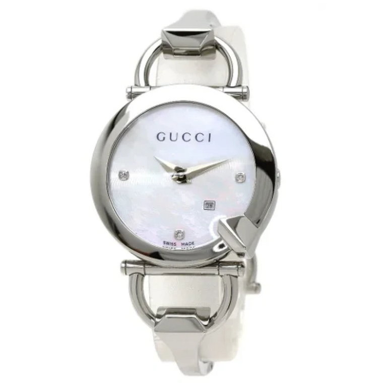 Pre-owned Metal watches Gucci Vintage