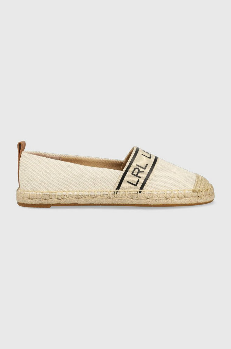 Lauren Ralph Lauren espadryle Caylee III kolor beżowy 802891447001