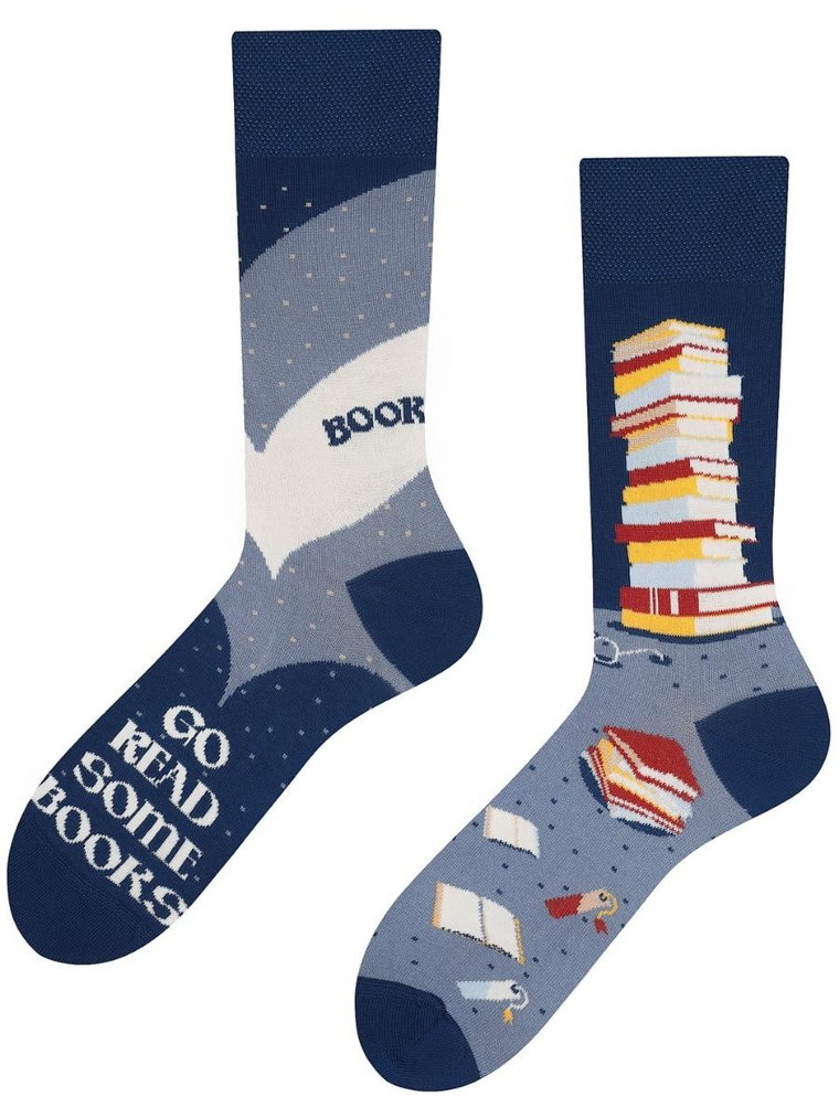 Books Todo Socks, Mól książkowy, Książki Kolorowe Skarpetki