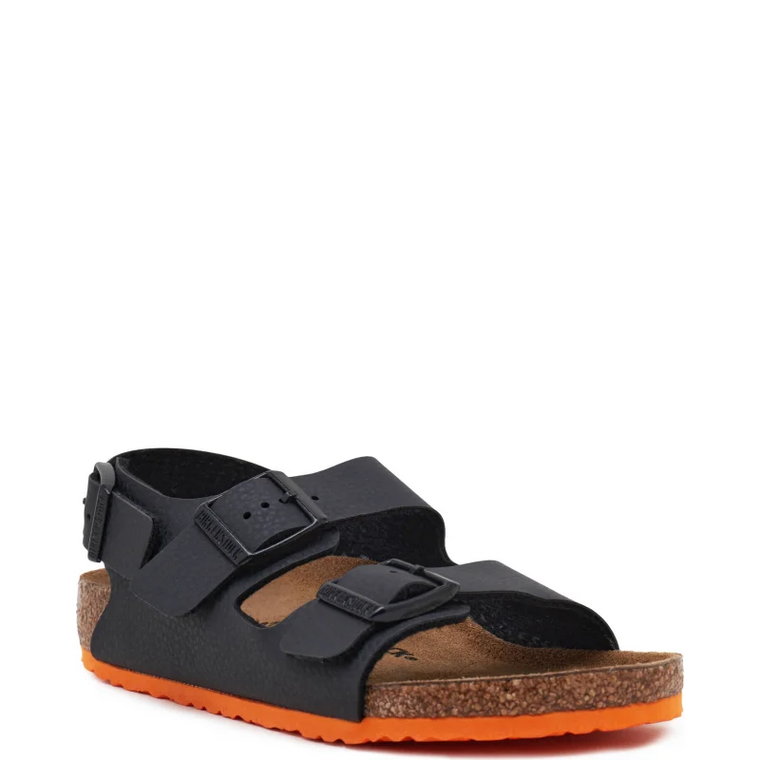 Birkenstock Sandały Milano | z dodatkiem skóry