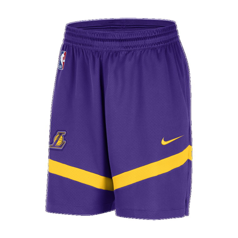 Spodenki męskie 21 cm Nike Dri-FIT NBA Los Angeles Lakers Icon Practice - Fiolet