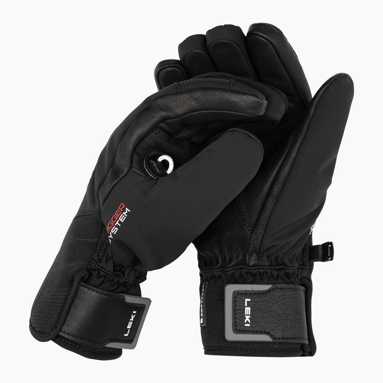Rękawice narciarskie męskie LEKI Falcon 3D black