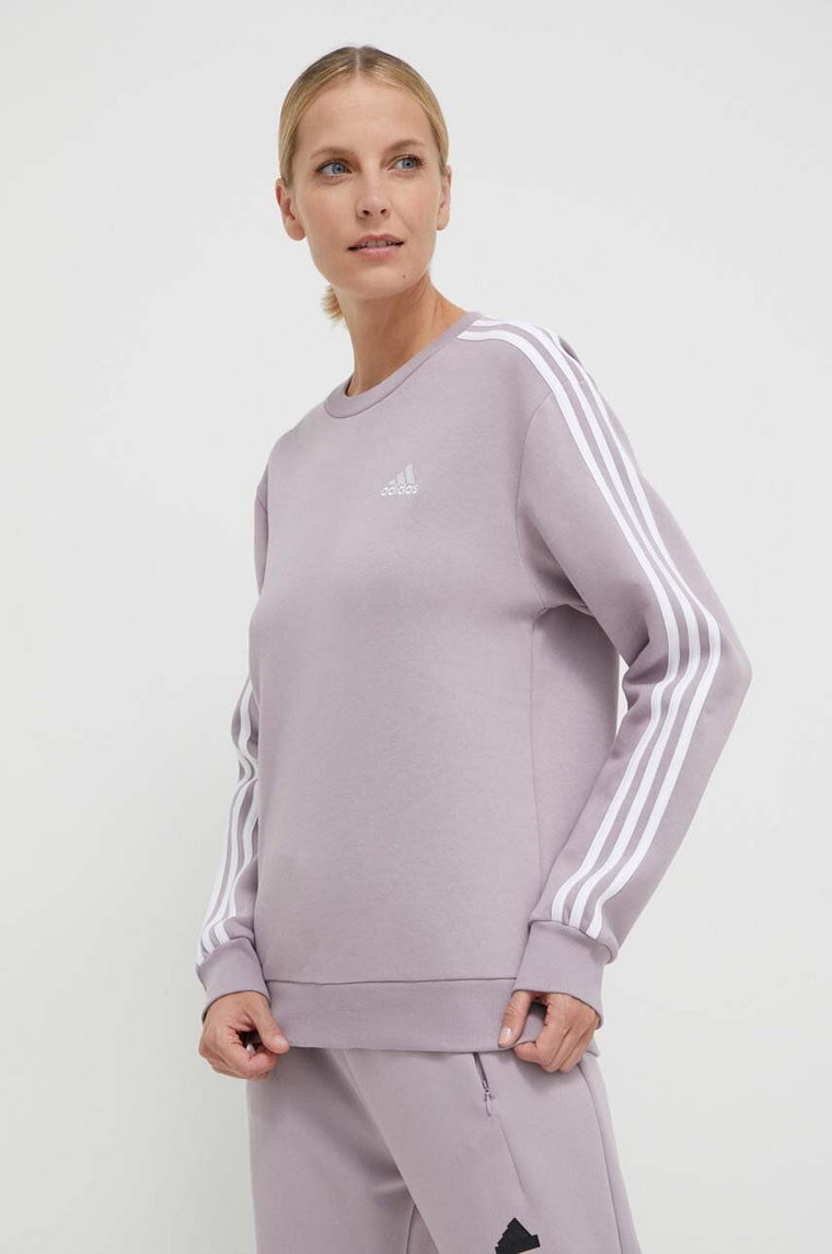 adidas bluza damska kolor różowy z aplikacją IR6081