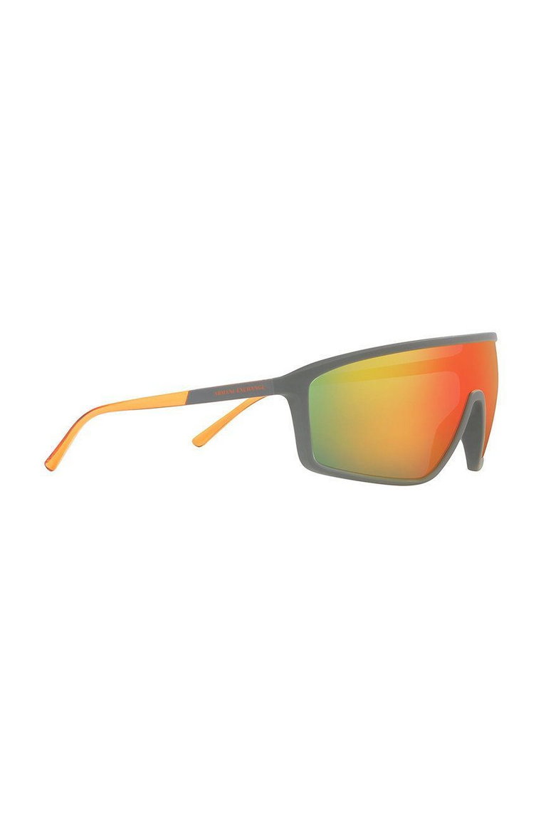 Armani Exchange okulary przeciwsłoneczne 0AX4119S męskie kolor szary