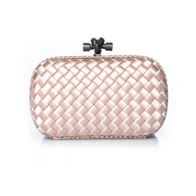 Pre-owned Leather clutches Bottega Veneta Vintage