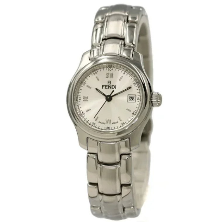 Pre-owned Stainless Steel watches Fendi Vintage