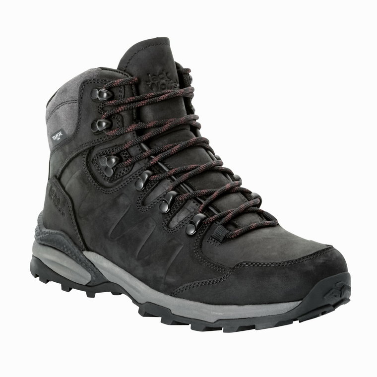 Damskie buty na wędrówki Jack Wolfskin REFUGIO PRIME TEXAPORE MID W phantom - 37,5