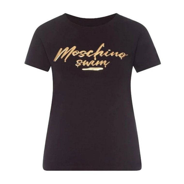 Koszulka z logo dla kobiet Moschino