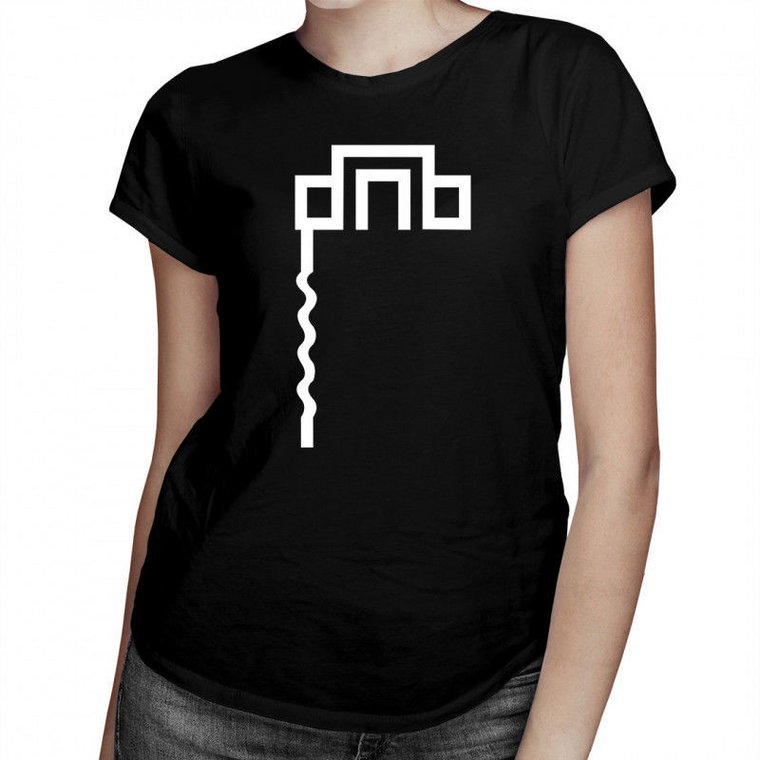 DNB - damska koszulka z nadrukiem