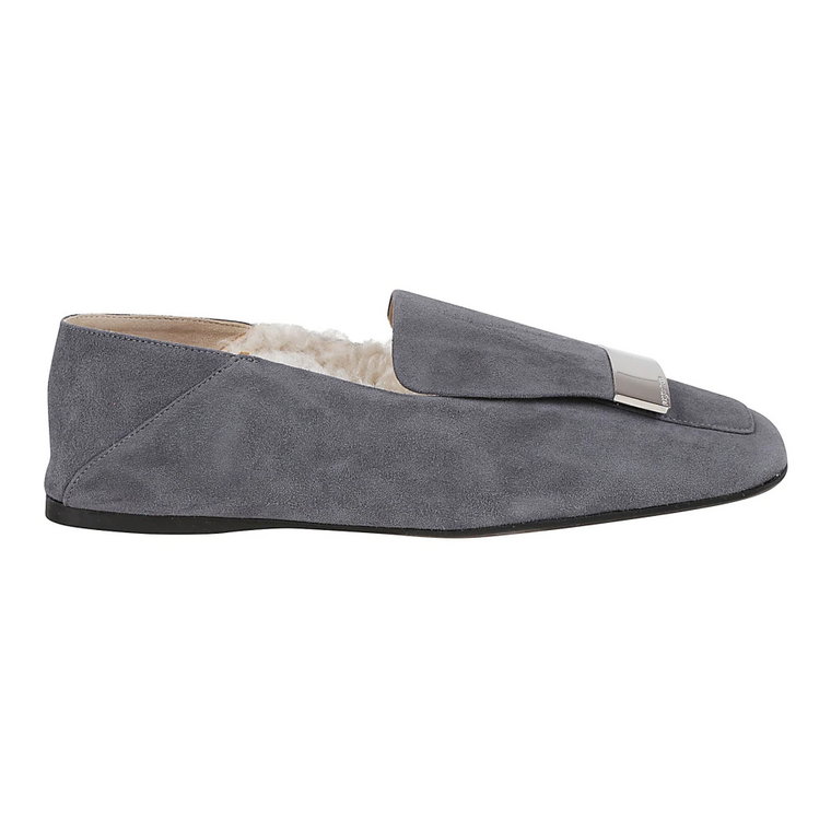 Ardesia Flat Moccasin-05 Sergio Rossi