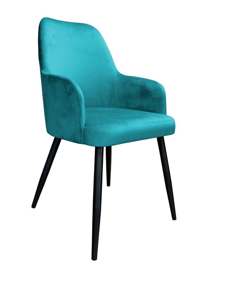 Krzesło ATOS Westa MG20, niebiesko-czarne, 88x65x53 cm