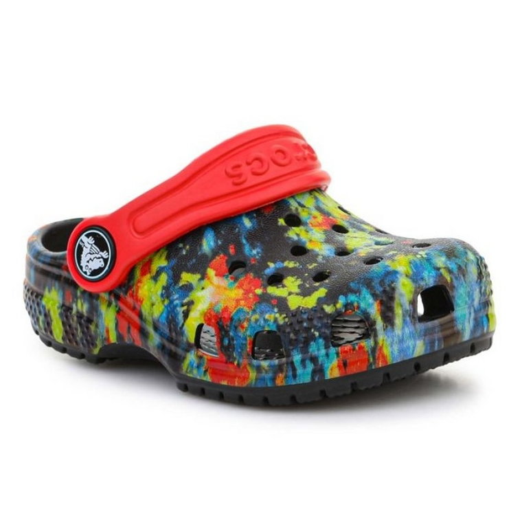 Klapki Crocs Classic Tie Dye Graphic Kids Clog T Jr 206994-4SW wielokolorowe