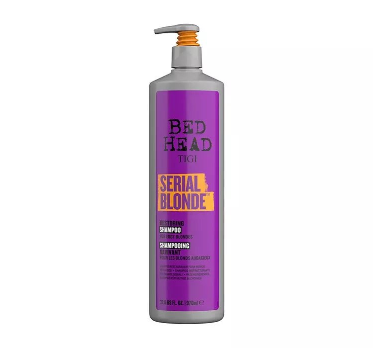 TIGI BED HEAD SERIAL BLONDE SZAMPON DO WŁOSÓW FARBOWANYCH I BLOND 970ML