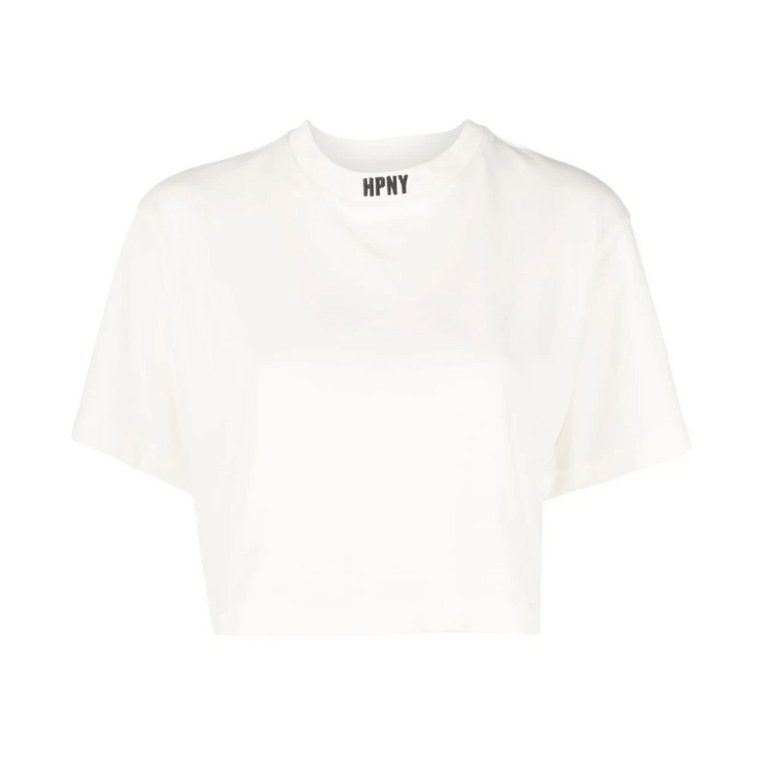 Logo Cropped T-Shirt Heron Preston