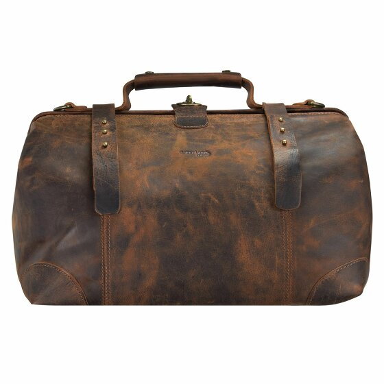 Greenland Nature Classic Ironing Bag Doctor's Case Leather 41 cm brown
