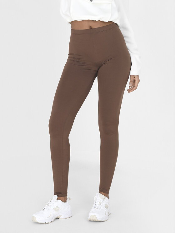 Womens Ribbed Casual Leggings  Prążkowane Damskie Leginsy