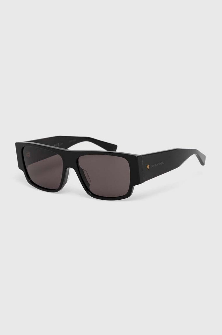 Bottega Veneta okulary przeciwsłoneczne męskie kolor czarny BV1286S
