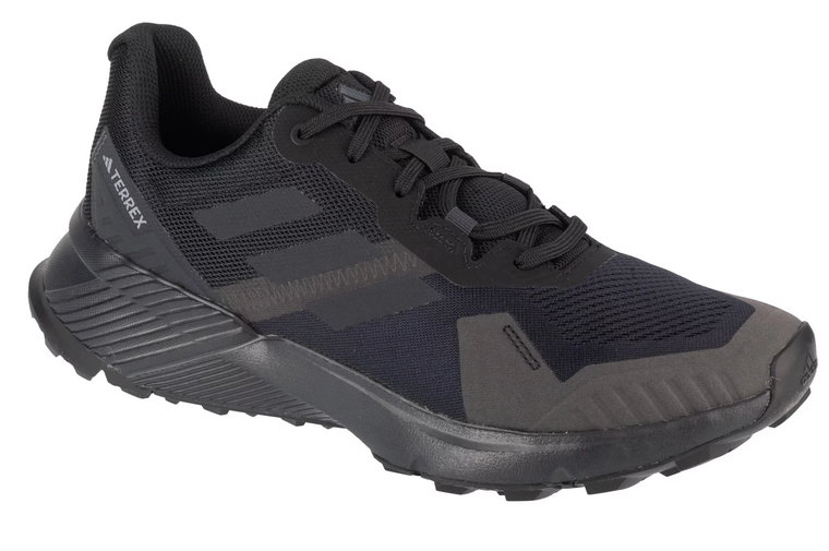 adidas Terrex Soulstride Trail IE9413, Męskie, Czarne, buty do biegania, przewiewna siateczka, rozmiar: 40 2/3