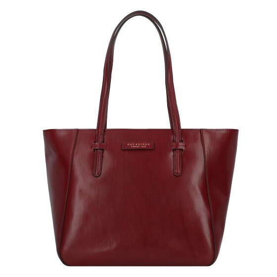 The Bridge Diana Shopper Bag Skórzany 29.5 cm chianti bordeaux abb. oro