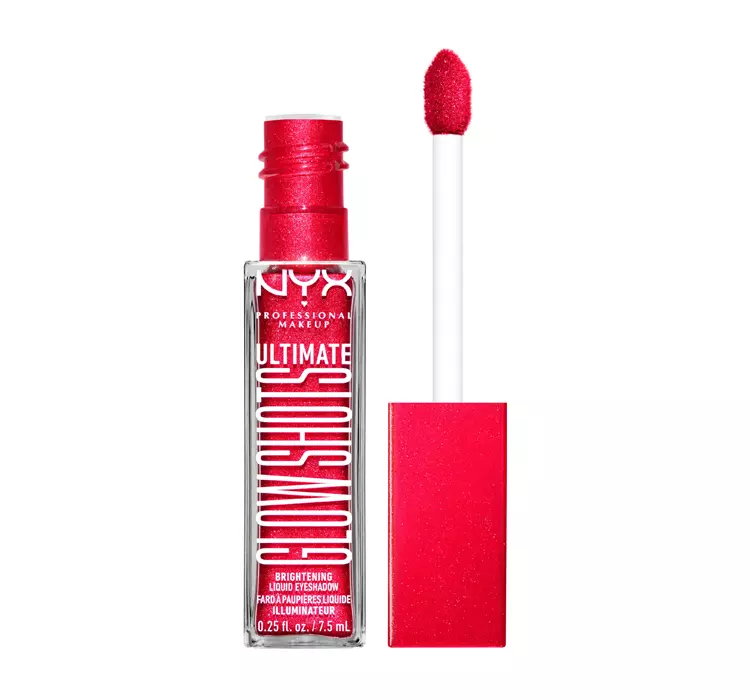 NYX PROFESSIONAL MAKEUP GLOW SHOTS BŁYSZCZĄCY CIEŃ DO POWIEK 19 STRAWBERRY STACKED 7,5ML