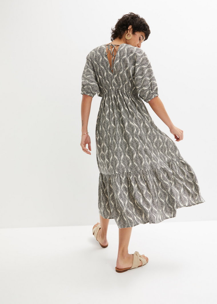 Sukienka ze zrównoważonej wiskozy