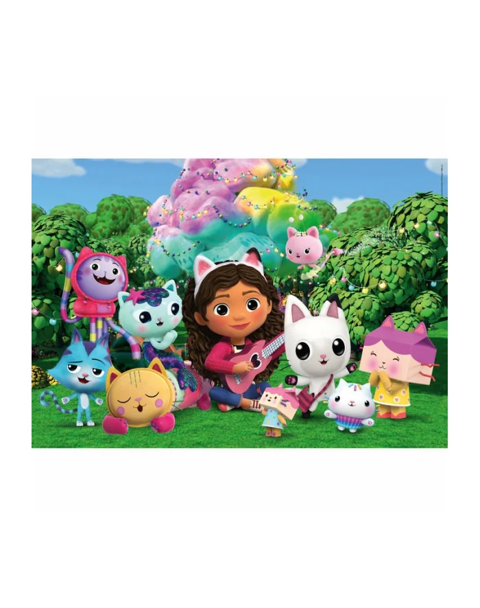 TANIA DOSTAWA ! - ! Clementoni Puzzle 24el Maxi Koci Domek Gabi. Gaby's ...