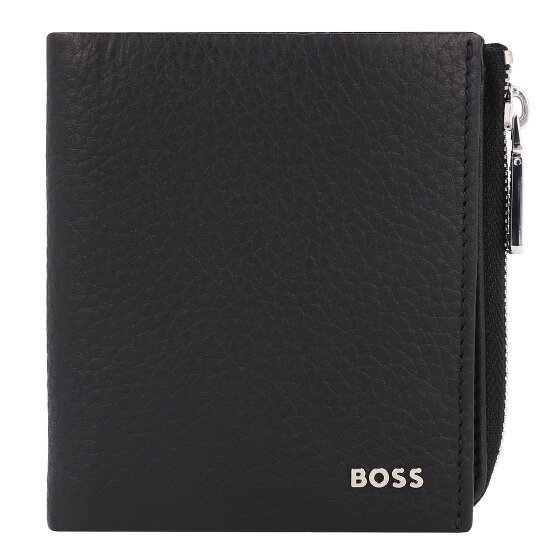 Boss New Crosstown Portfel Skórzany 9.5 cm black