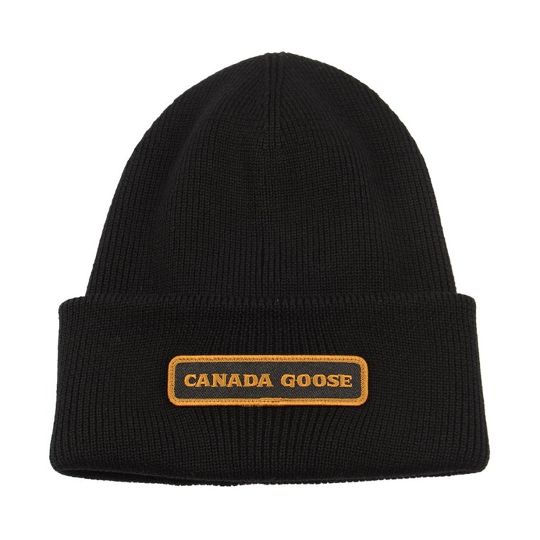 Czarna czapka Rib Toque Canada Goose