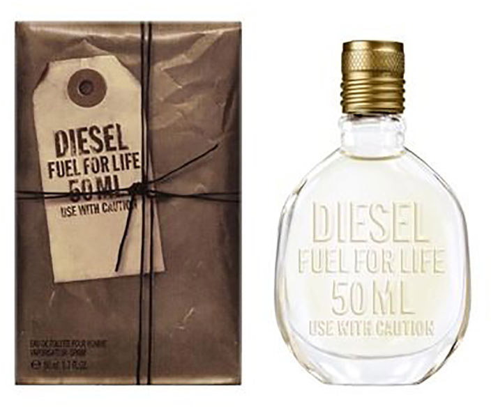 Woda toaletowa męska Diesel Fuel For Life 50 ml (3614272608603). Perfumy męskie