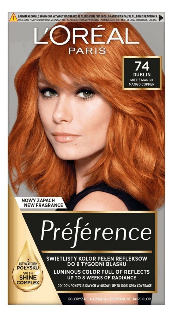 LOréal  Feria Preference Farba do włosów 74