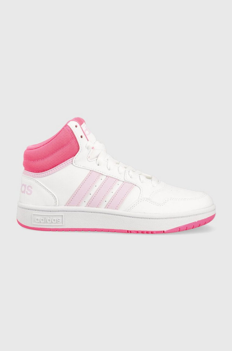 adidas Originals sneakersy dziecięce HOOPS MID 3.0 K kolor biały